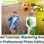 Snapseed Photo Editing Tutorial in mobile